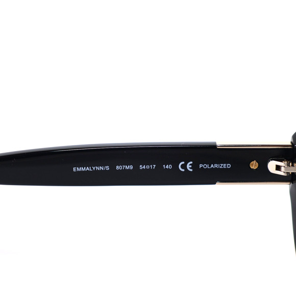 Kate Spade EMMALYNN Cat Eye Polarized Womens Sunglasses - Black/Grey - NWT - Picture 6 of 10